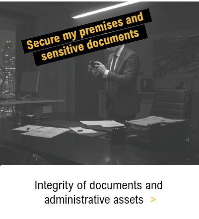 Sécuriser mes lieux et documents sensibles